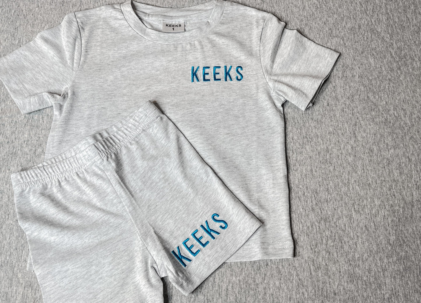 BASICS SET - LIGHT GREY & ROYAL BLUE