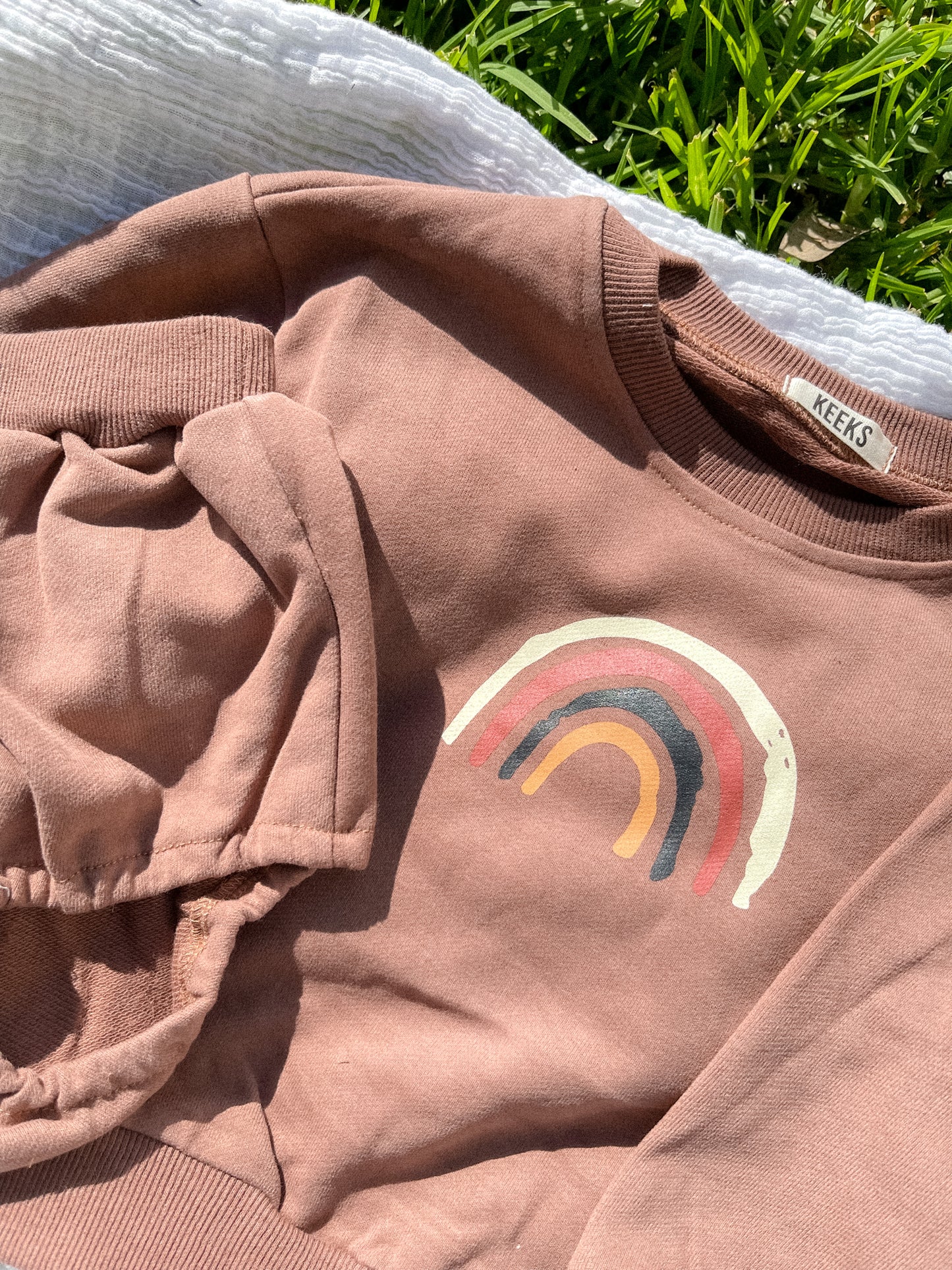 Rainbow two piece