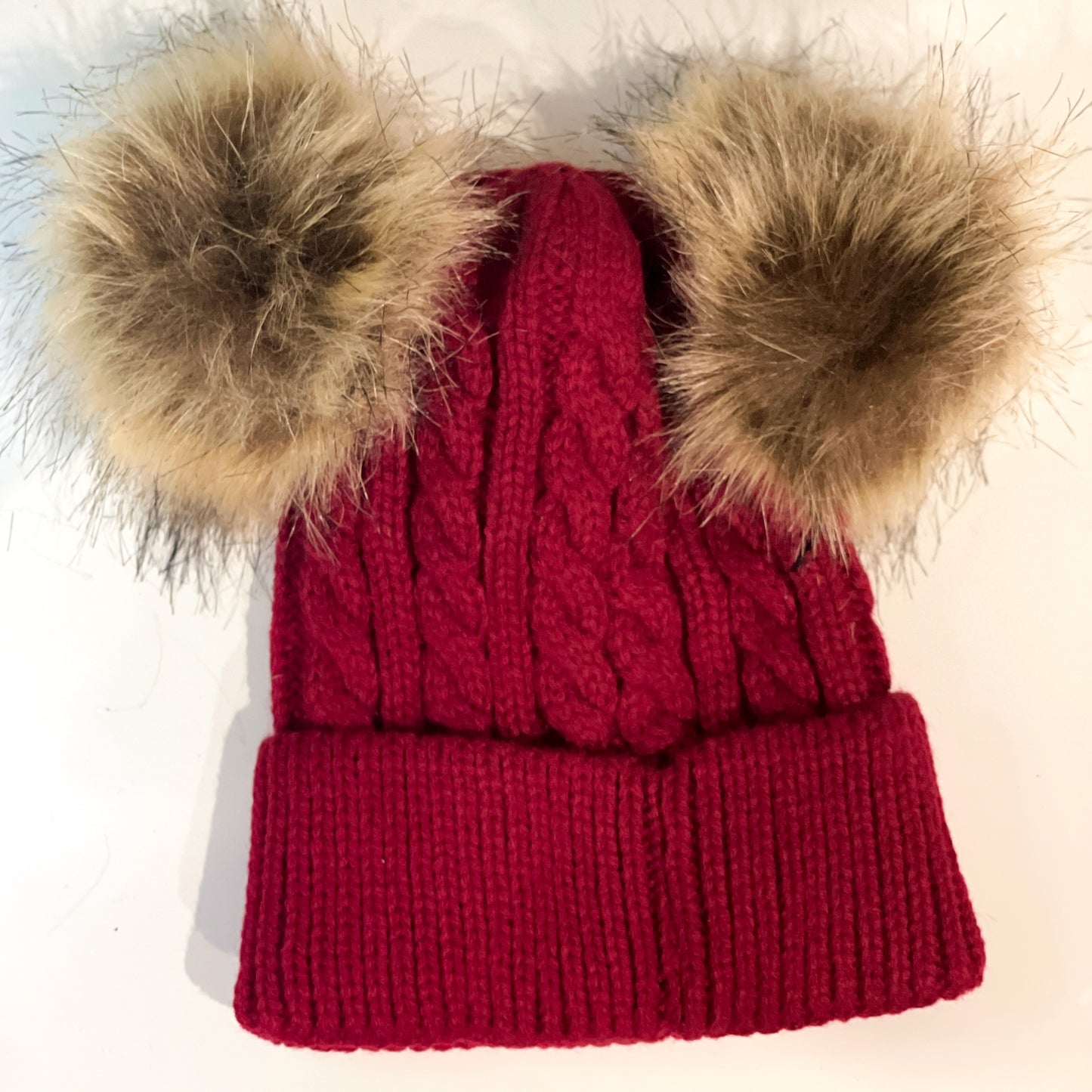 Double Pom Pom Beanie