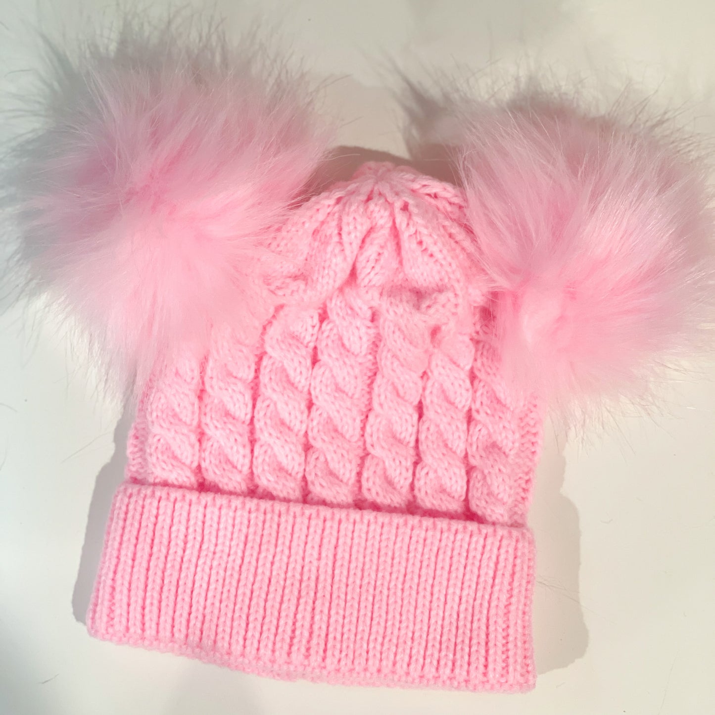 Double Pom Pom Beanie