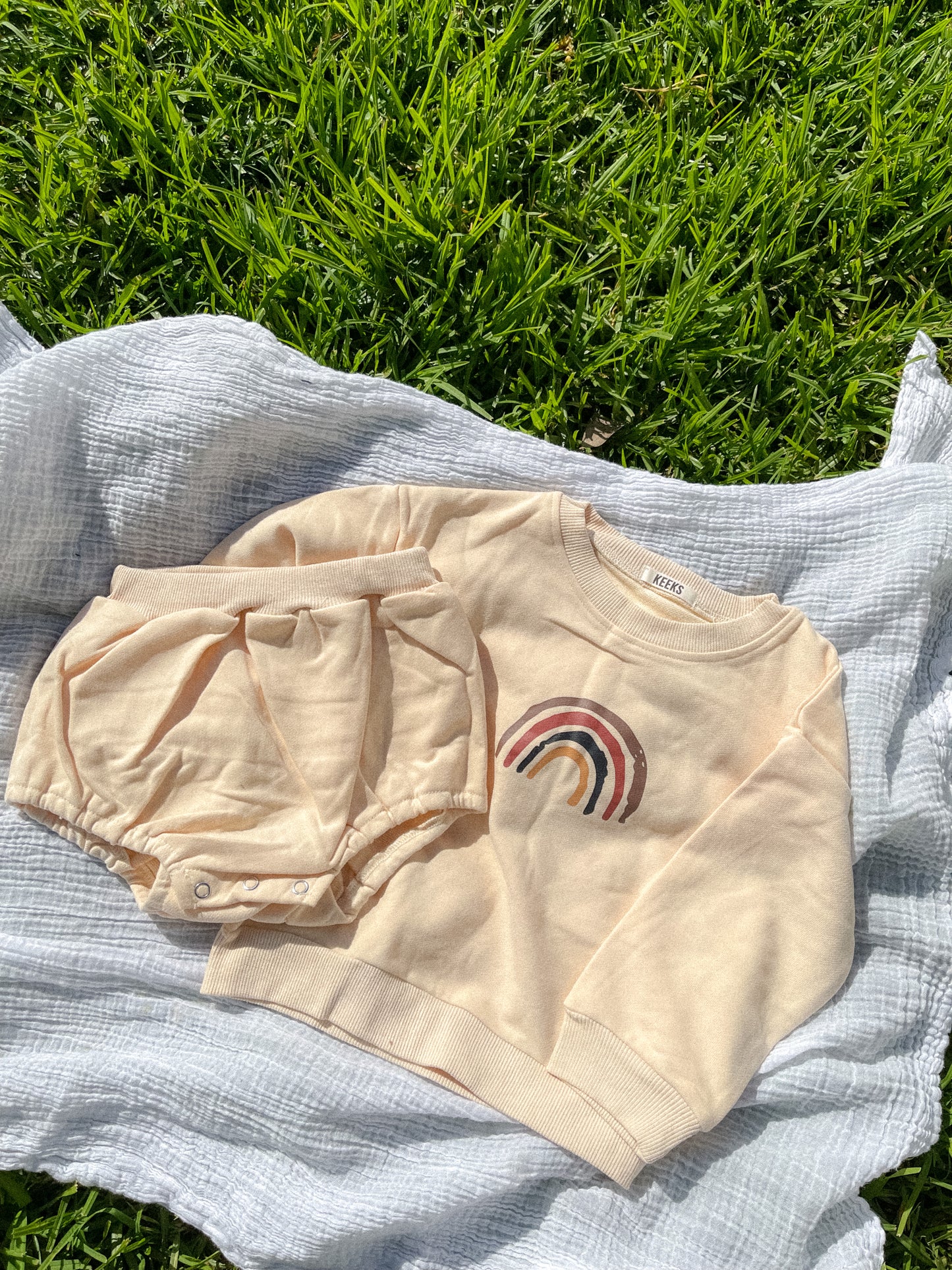 Rainbow two piece