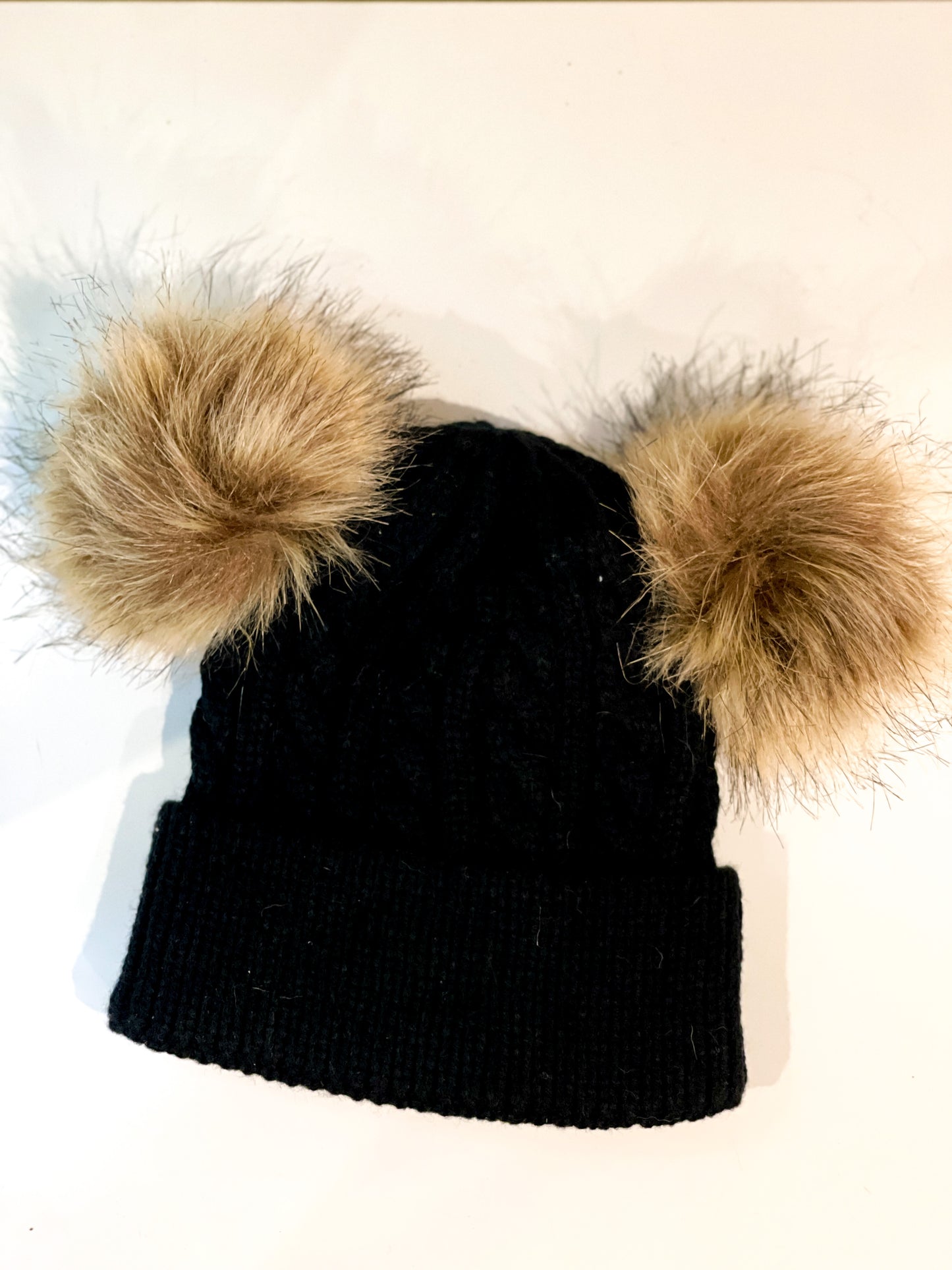 Double Pom Pom Beanie