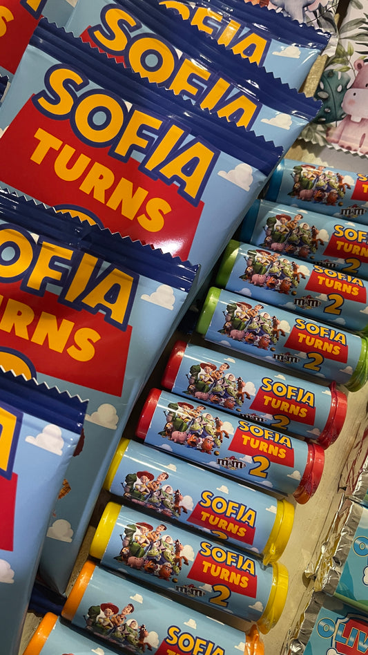 M&m & skittles tube