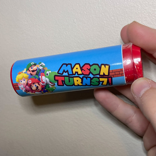 M&m & skittles tube