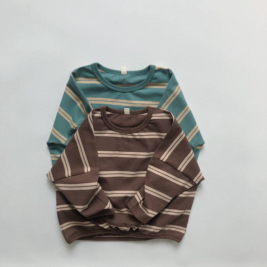 Long sleeve striped shirt